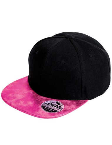 RES-RC087X-Bronx Flat Glitter Peak Snapback Cap